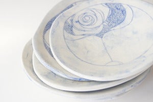 Image of Cobalt Flora Small Plates