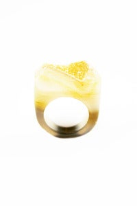 Image of SAHARA Semi-Precious Drusy Ring (sml)