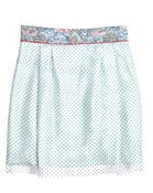 Image of Audrey tulle and silk skirt-Pre-Order