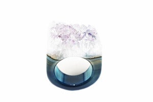 Image of NEW IN! RHAPSODY Semi-Precious Drusy Ring (Lge)