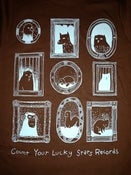 Image of Count Your Lucky Stars "Frames" Shirt- Brown