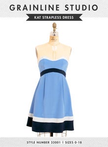 Image of Kat Strapless Dress