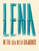 Image of Lena in the sea with diamonds