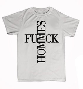 Image of Hooligan Academy "Fuck Hommes" : Tee