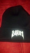 Image of SCUM BEANIE "BLACK/WHITE"