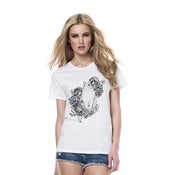 Image of Stray Cats and Forgotten Gardens - Hand Printed Tee