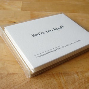 Image of Thank You, 0200: Set of 6