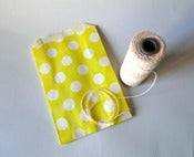 Image of Party Bags "Dots" Limón
