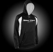 Image of Black/White Boombah New Wave Hoodie