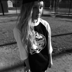 Image of Finally Hip x Slurpcult "Sluggers" Baseball Raglan