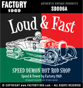 Image of Speed Demon Loud & Fast 001 - SD006A