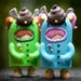 Image of Shirley Creamhorn & Shithawk Vinyl Toy - Blue