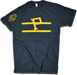 Image of Pittsburgh Pirates 1925 NHL custom hockey tee by Backpage Press
