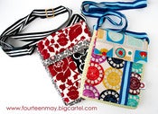 Image of June Bag, Mini Messenger Bag Sewing Pattern PDF