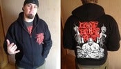 Image of COYOTE BRUTAL FEST -7 Art Toshihiro Egawa Zip-Hoodie