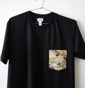 Image of CIRCUS POCKET TEE (black)
