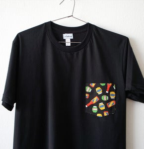 Image of KETCHUP POCKET TEE (black)