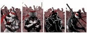 Image of LIMITED SET DEAL - ALL 4 TEENAGE MUTANT NINJA TURTLES PRINTS