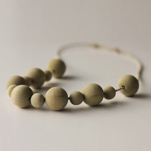 Image of Wooden Beads - Green