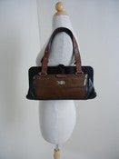 Image of Lanvin Patent Shoulder Bag