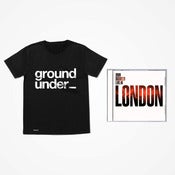 Image of Limited Edition Under Ground Bedrock T Shirt and Live in London 4xCD pre-order