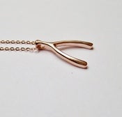 Image of Wishbone Necklace