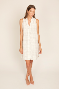 Image of Eibel Dress, Tictactoe Print