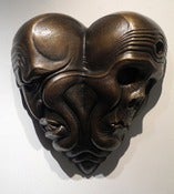 Image of Conjoined Heart- Bronze