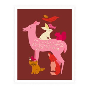 Image of Deer and Friends