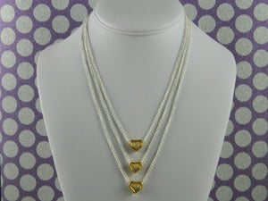 Image of ♥Trinity Heart Necklace♥