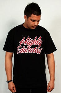Image of Highly Educated Tee (Black)