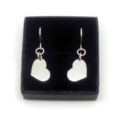 Image of STERLING SILVER "LITTLE HEART" EARRINGS