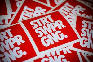 Image of STRT SWPR GNG Square - RED