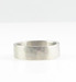 Image of 14kt Palladium 6mm Hammered Band