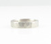 Image of 14kt Palladium 4mm Hammered Band