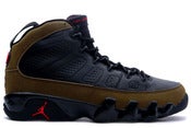 Image of Air Jordan 9 Retro 2002 Black/Olive