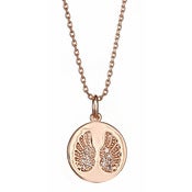 Image of  Kara Ackerman <i> GemGirl <i/> Lilly Angel Wings Pendant in Rose