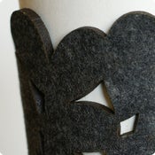 Image of cozy/cuff SNAP - dark grey