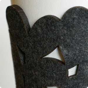 Image of cozy/cuff SNAP - dark grey