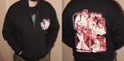 Image of DUODILDO VIBRATOR Acockalypse Now Zip-Hoodie