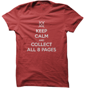 Image of Keep Calm and Collect All 8 Pages (Slender Man) - Red