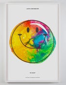 Image of JUSTIN KRIETEMEYER - "Rainbow Smiley" Show Print