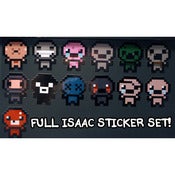 Image of Full ISAAC sticker set