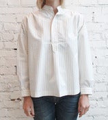 Image of Pinstriped Blouse