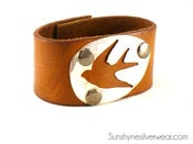 Image of Put A Bird On It: Leather Cuff