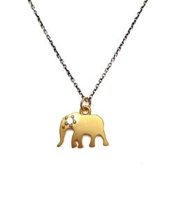 Image of Flora Elephant Necklace