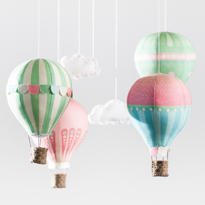 Image of Air Balloon Mobile Kit - Pink