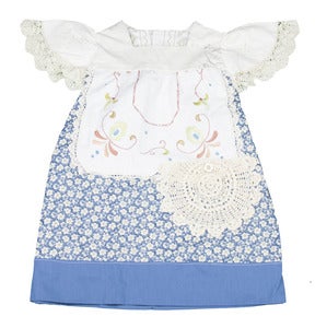 Image of Blue and Beige XLARGE VINTAGE