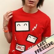 Image of Electric Calvin Tee in Red [SOLD OUT!]
