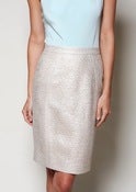 Image of Metallic Pencil Skirt